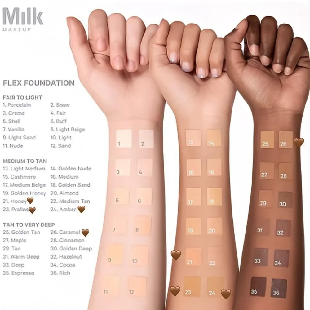 NIB MILK MAKEUP FLEX FOUNDATION STICK MEDIUM COVERAGE NATURAL FINISH IN CARAMEL